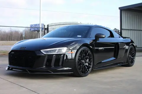 Black Audi R8 detailed by Derrick's Details