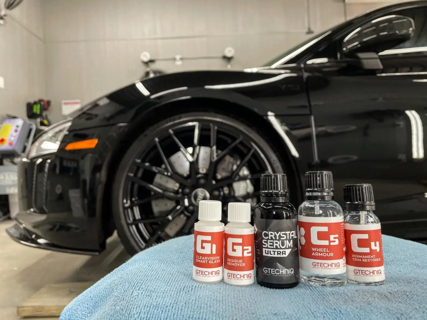 Black Audi R8 detailed by Derrick's Details in Austin, photo 5 of 20