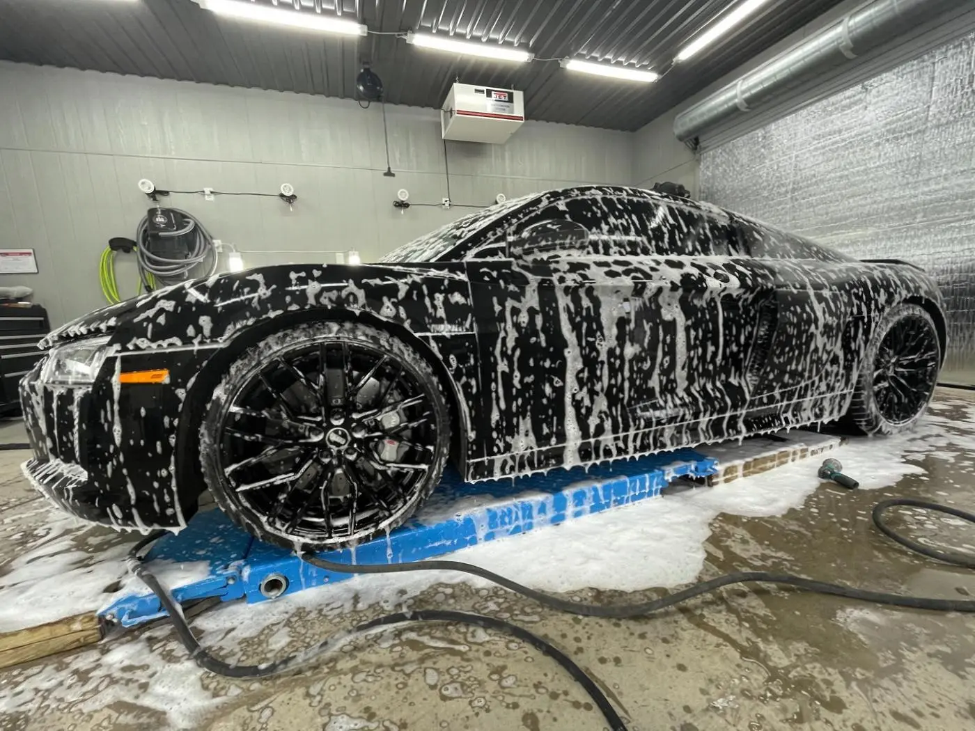 Black Audi R8 detailed by Derrick's Details in Austin, photo 9 of 20