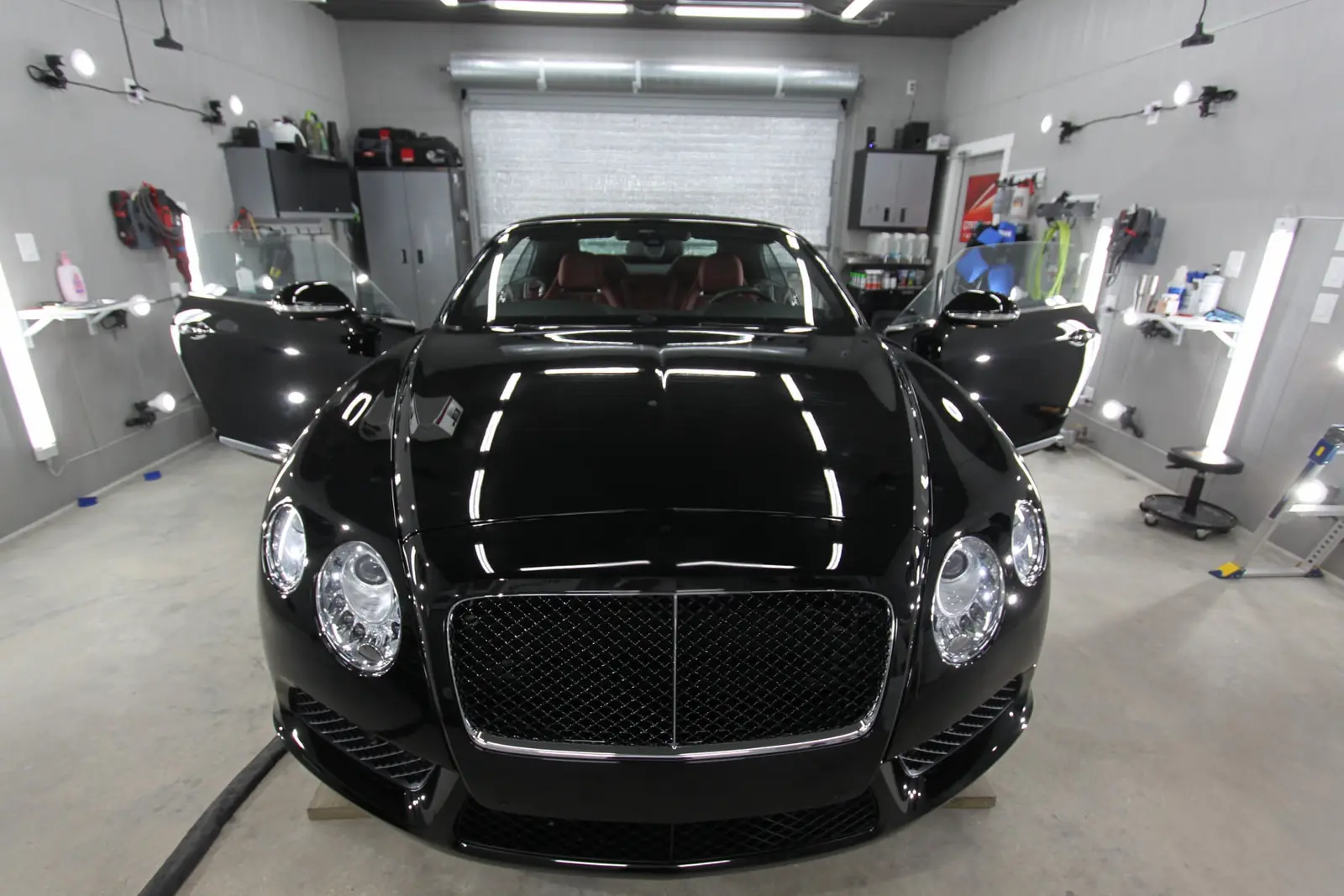 Black Bentley Continental GT detailed by Derrick's Details in Austin, photo 3 of 9