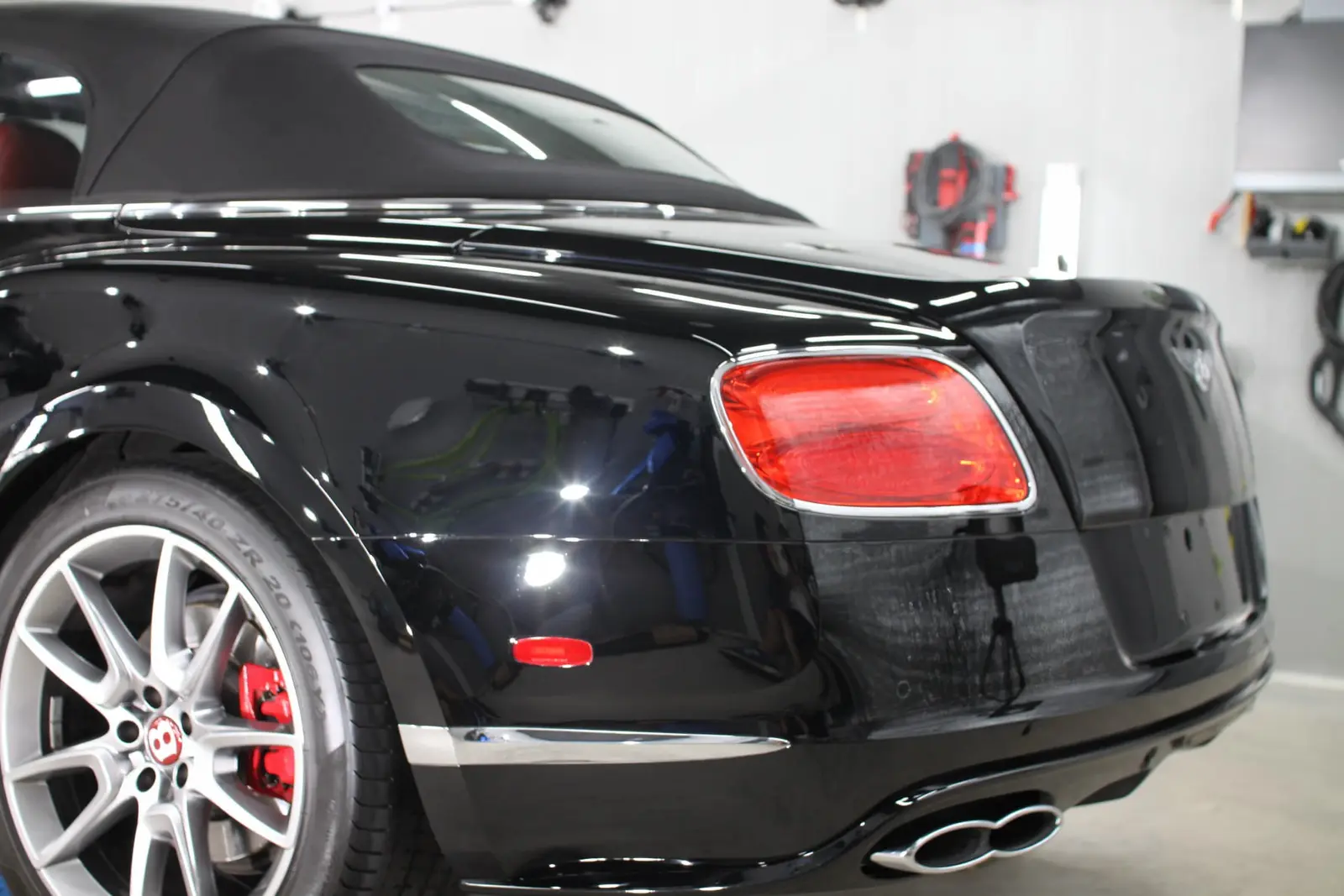 Black Bentley Continental GT detailed by Derrick's Details in Austin, photo 5 of 9