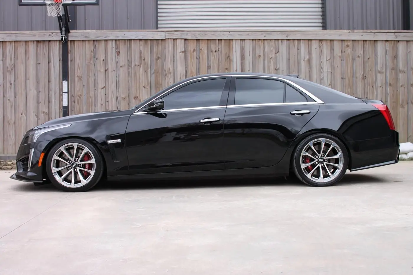 Black Cadillac CTS-V detailed by Derrick's Details in Austin, photo 3 of 12