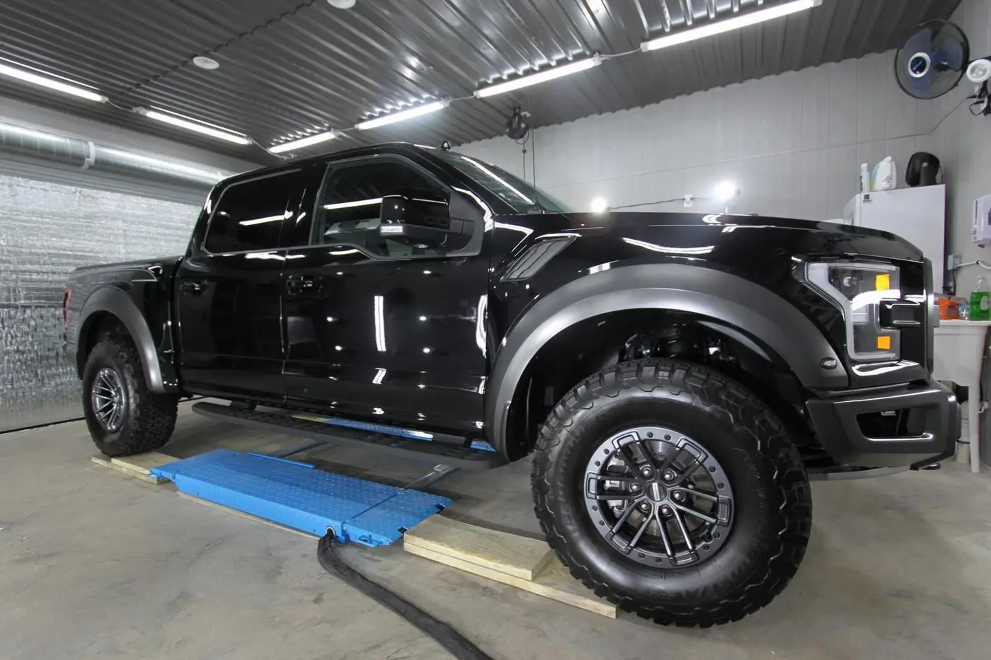 Black Ford F-150 Raptor detailed by Derrick's Details in Austin, photo 6 of 11