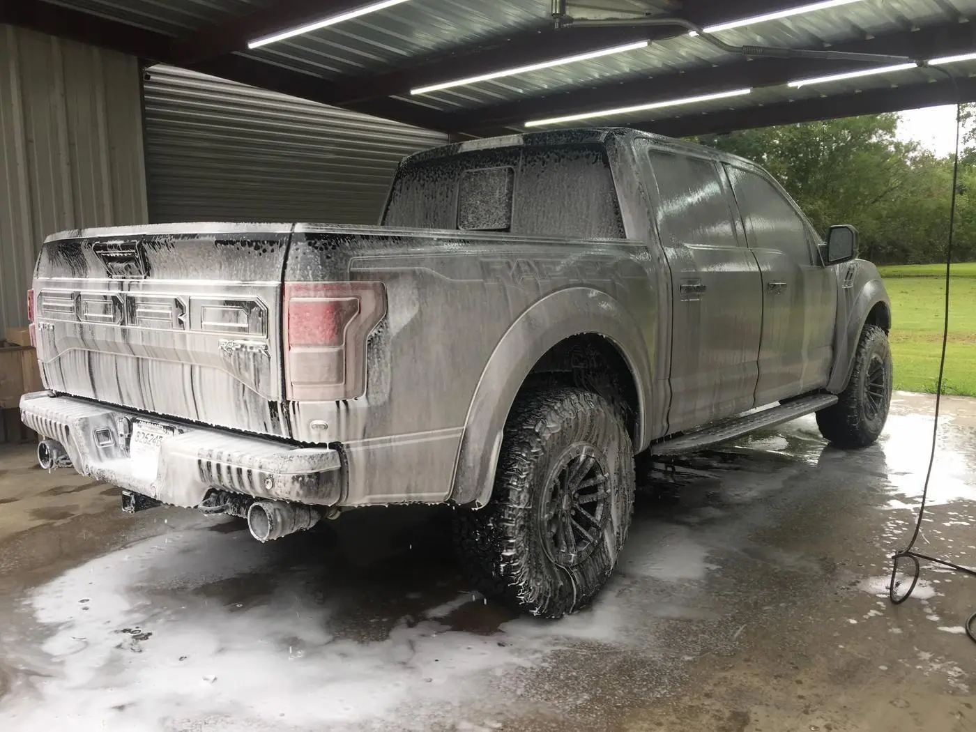 Black Ford F-150 Raptor detailed by Derrick's Details in Austin, photo 7 of 11