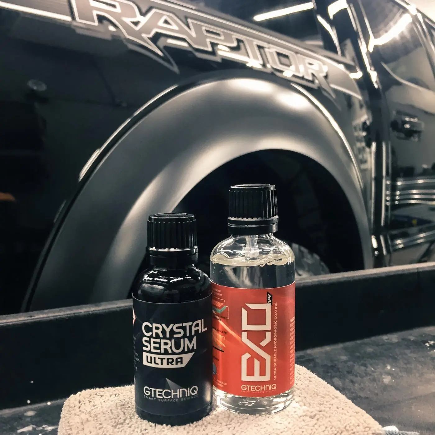 Black Ford F-150 Raptor detailed by Derrick's Details in Austin, photo 5 of 11