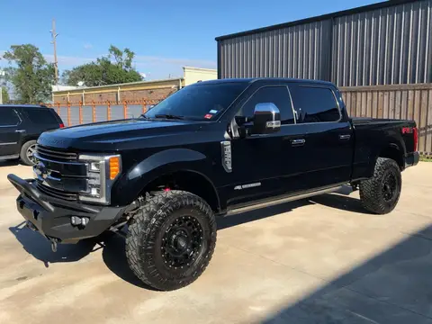 Black Ford F-250 Super Duty detailed by Derrick's Details
