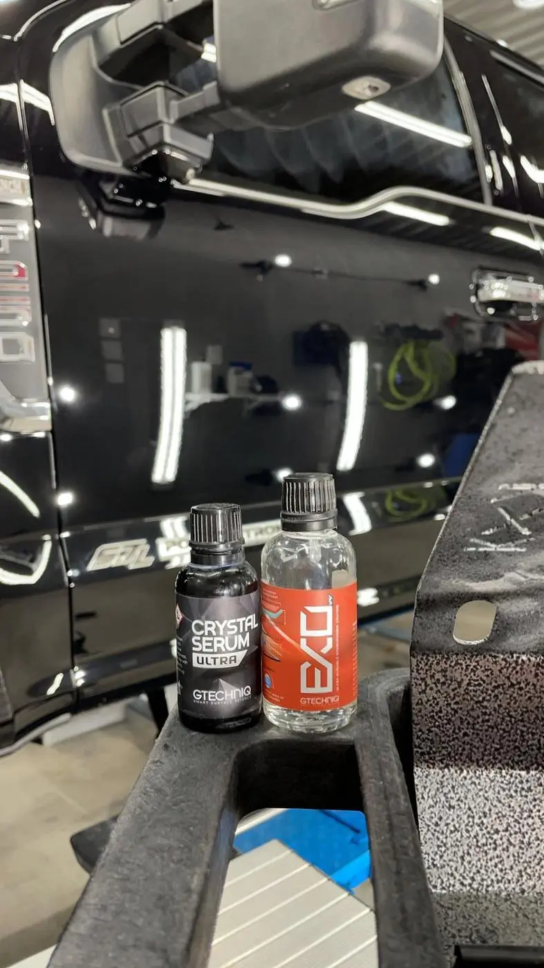 Black Ford F-250 Super Duty detailed by Derrick's Details in Austin, photo 7 of 16