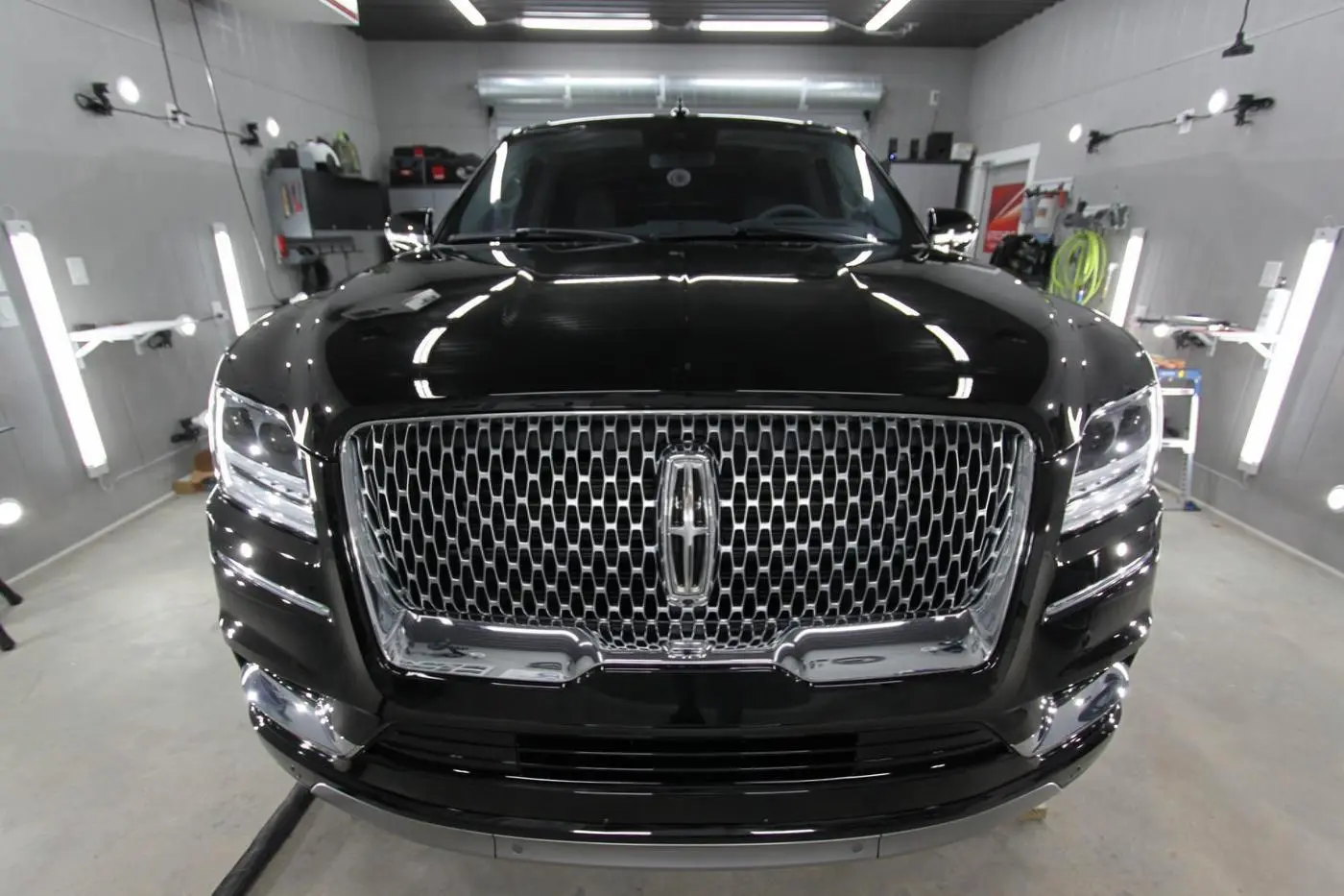 Black Lincoln Navigator detailed by Derrick's Details in Austin, photo 3 of 7