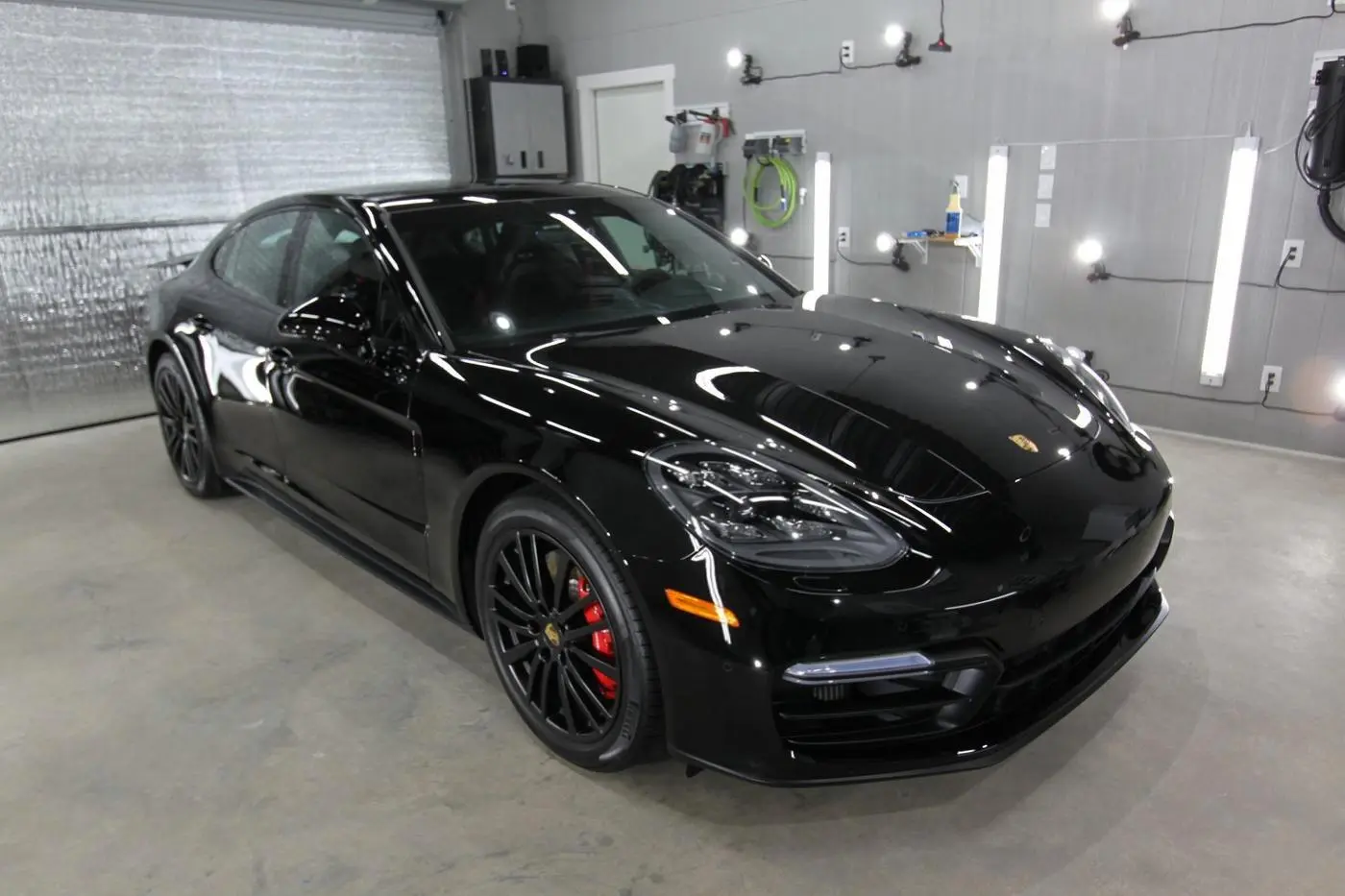 Black Porsche Panamera detailed by Derrick's Details in Austin, photo 3 of 14