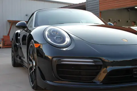Black Porsche 911 detailed by Derrick's Details