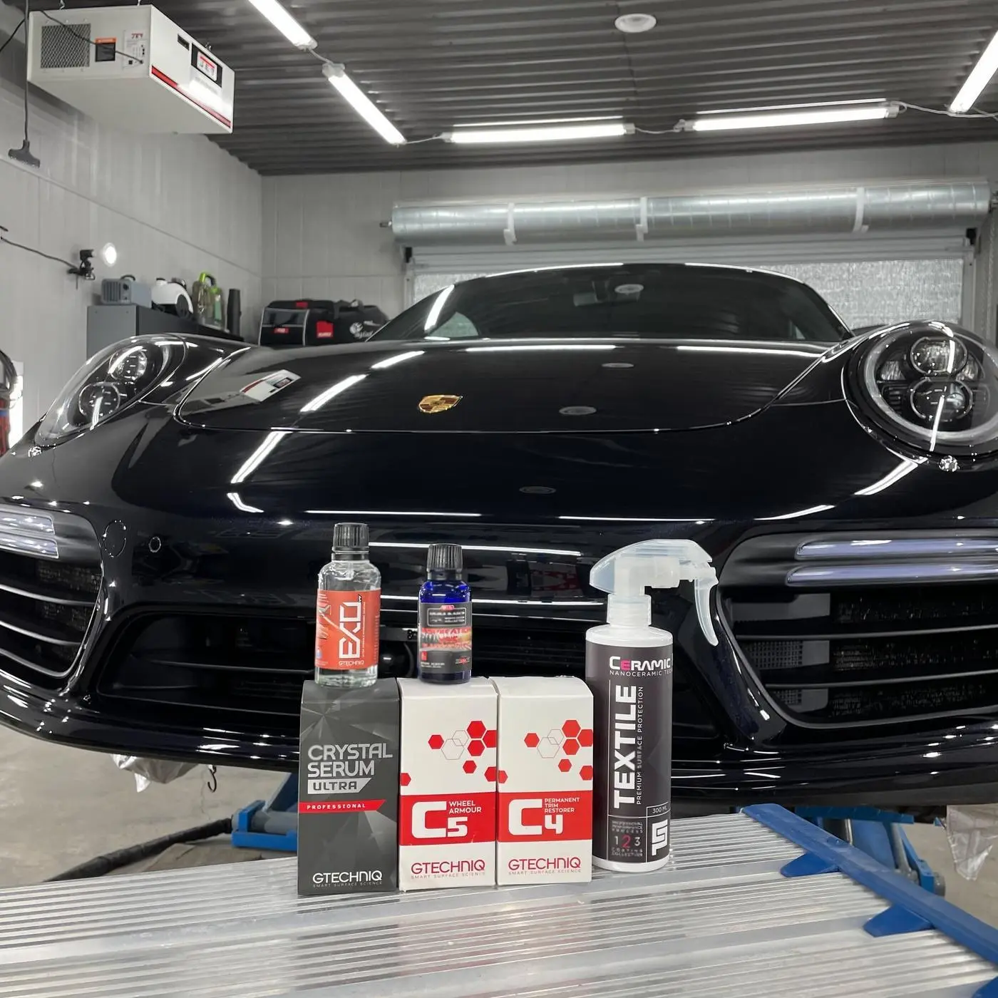 Black Porsche 911 detailed by Derrick's Details in Austin, photo 6 of 15
