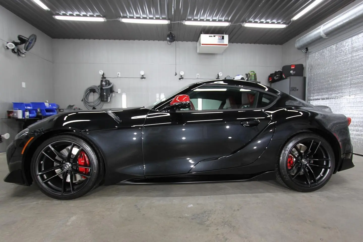 Black Toyota Supra GR detailed by Derrick's Details in Austin, photo 4 of 8