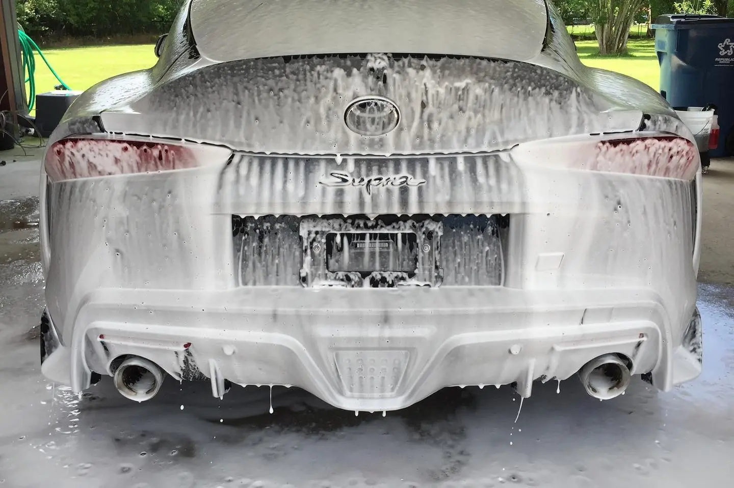 Black Toyota Supra GR detailed by Derrick's Details in Austin, photo 8 of 8