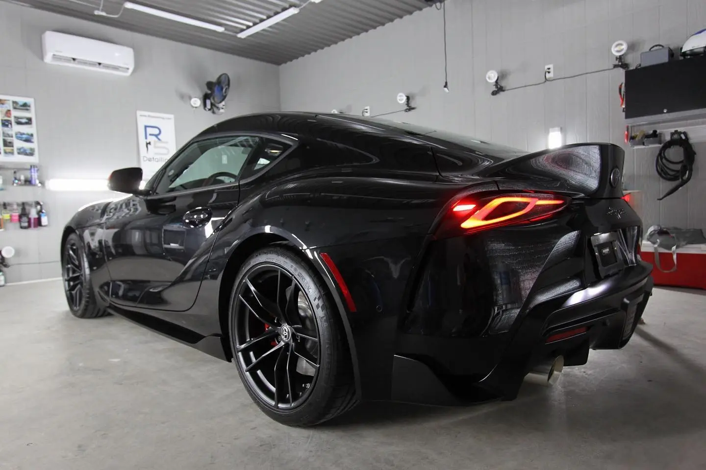 Black Toyota Supra GR detailed by Derrick's Details in Austin, photo 5 of 8