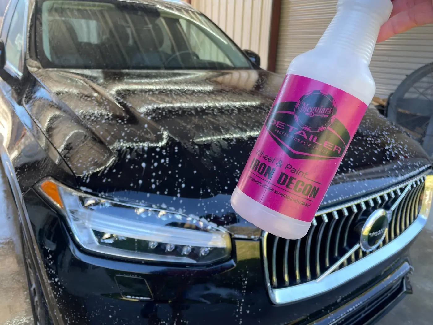 Black Volvo XC90 detailed by Derrick's Details in Austin, photo 10 of 10
