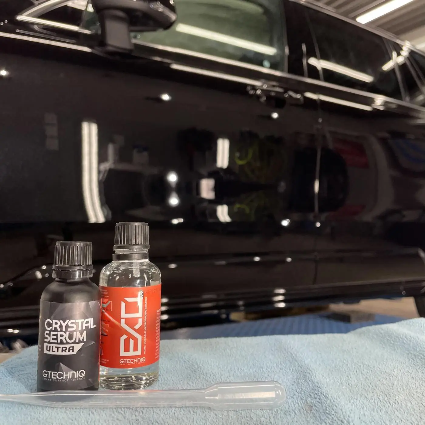 Black Volvo XC90 detailed by Derrick's Details in Austin, photo 3 of 10