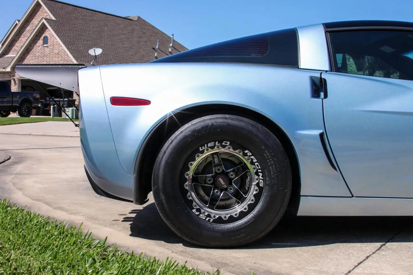 Blue Corvette C6 Grand Sport detailed by Derrick's Details in Austin, photo 4 of 14