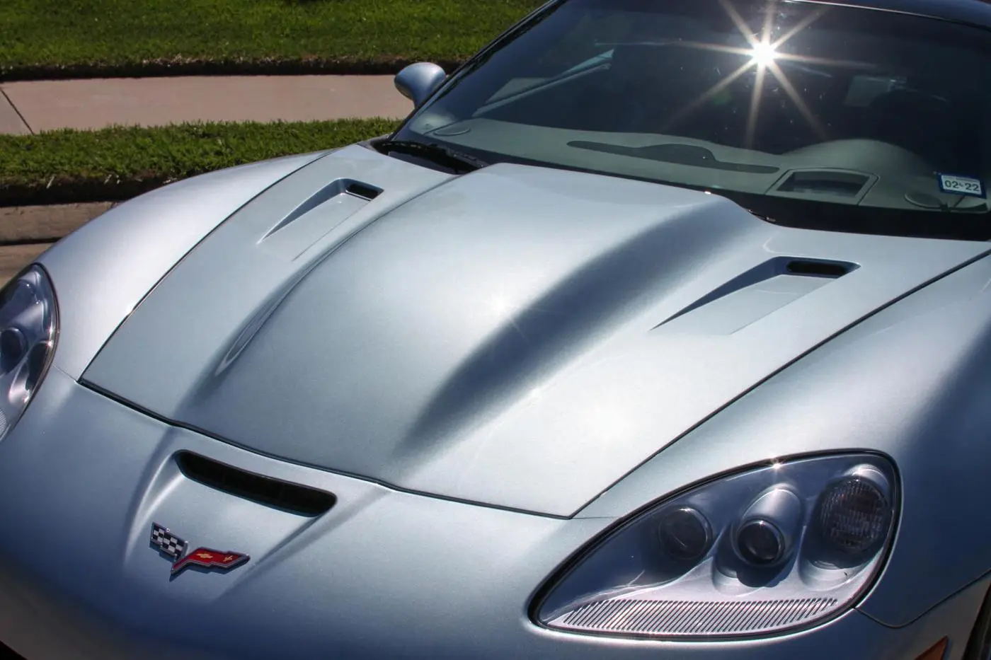 Blue Corvette C6 Grand Sport detailed by Derrick's Details in Austin, photo 5 of 14