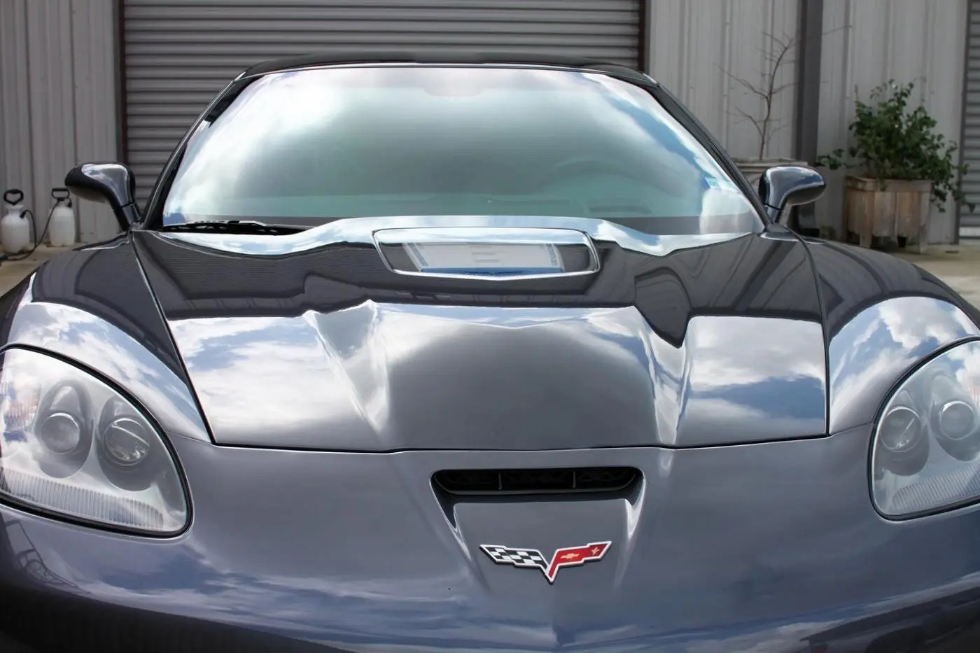 Gray Corvette C6 ZR1 detailed by Derrick's Details in Austin, photo 3 of 25