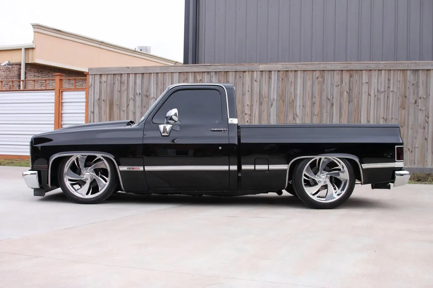 Black Chevrolet C10 detailed by Derrick's Details in Austin, photo 2 of 21