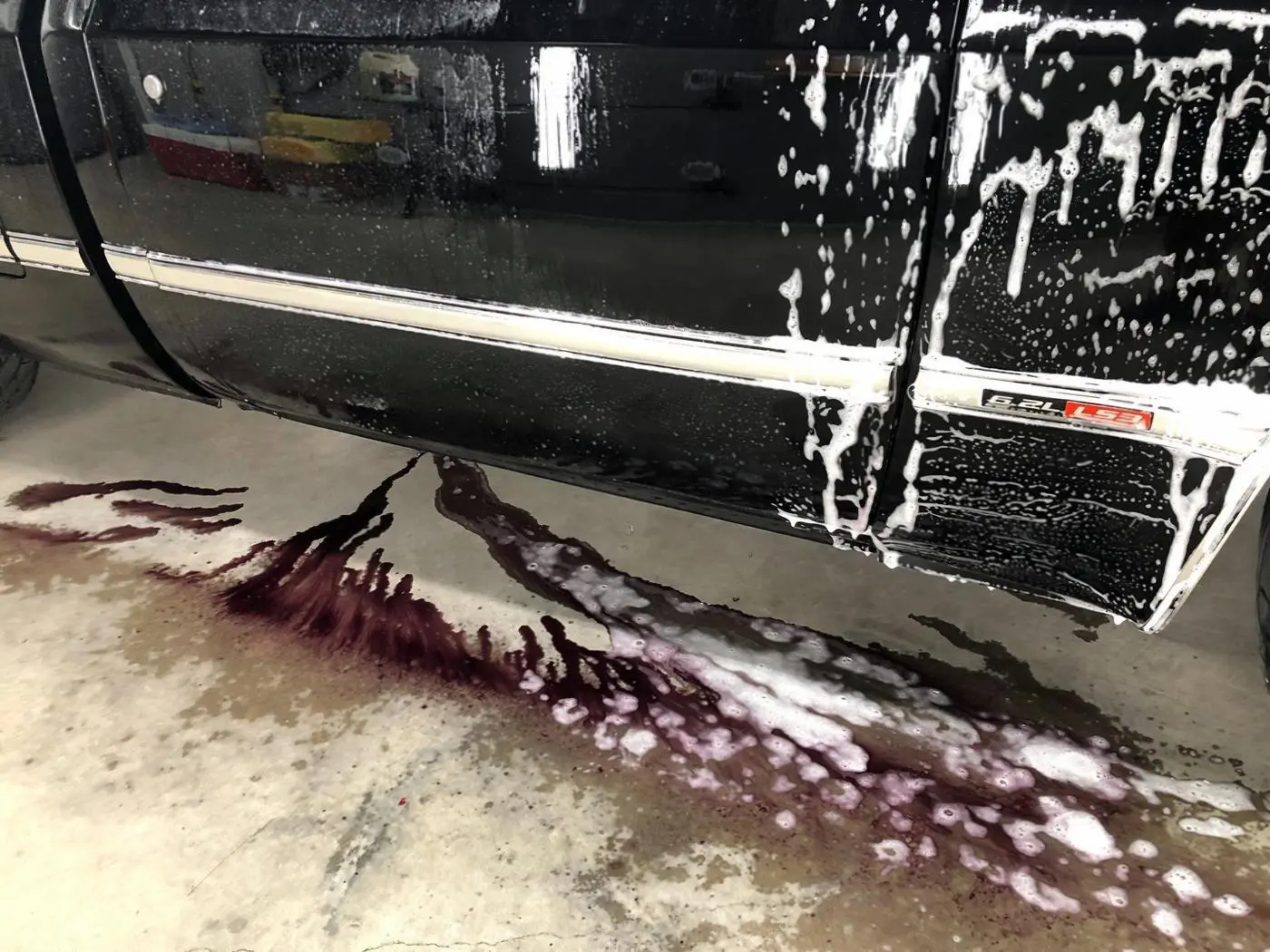 Black Chevrolet C10 detailed by Derrick's Details in Austin, photo 16 of 21