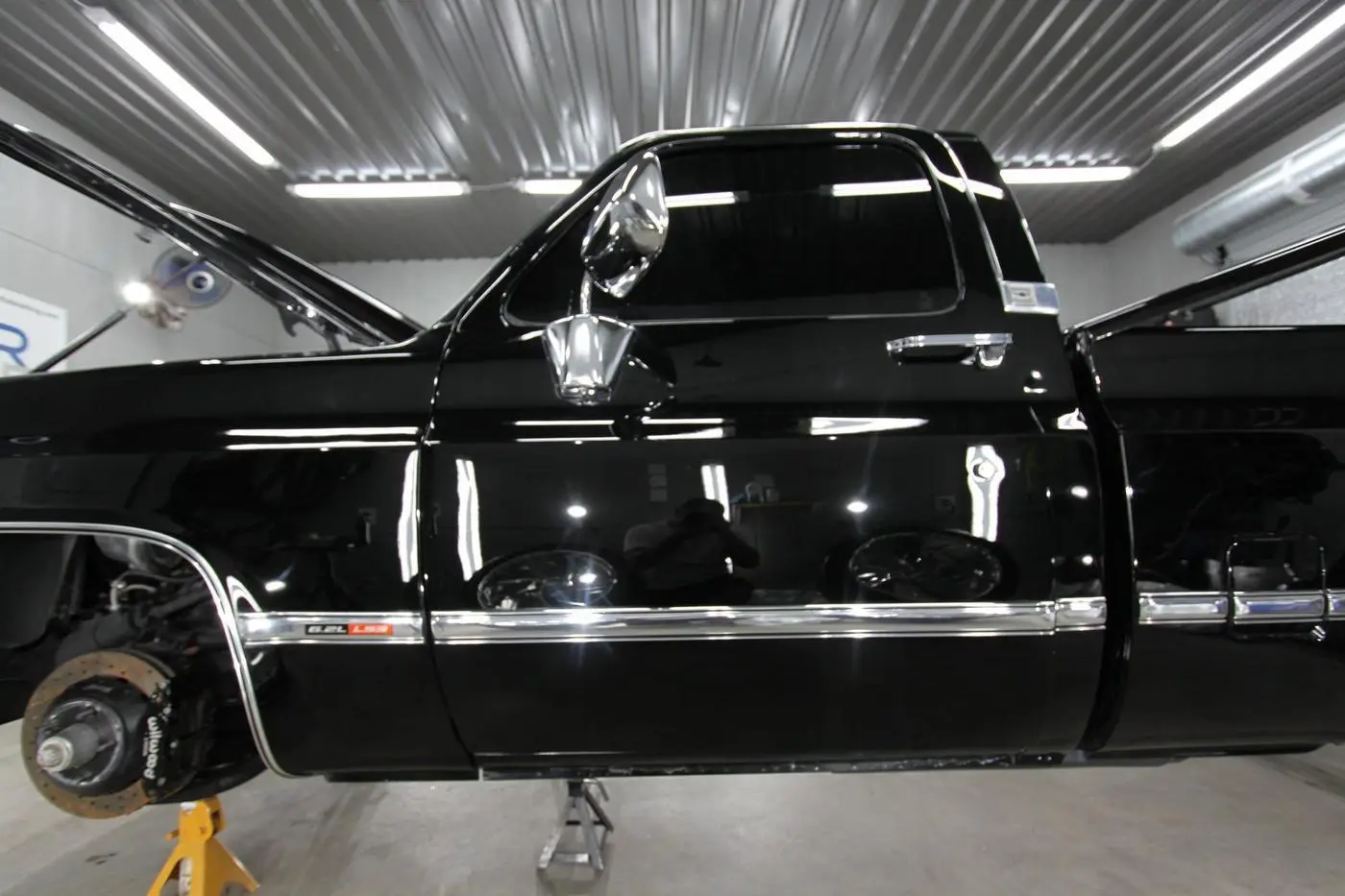 Black Chevrolet C10 detailed by Derrick's Details in Austin, photo 12 of 21