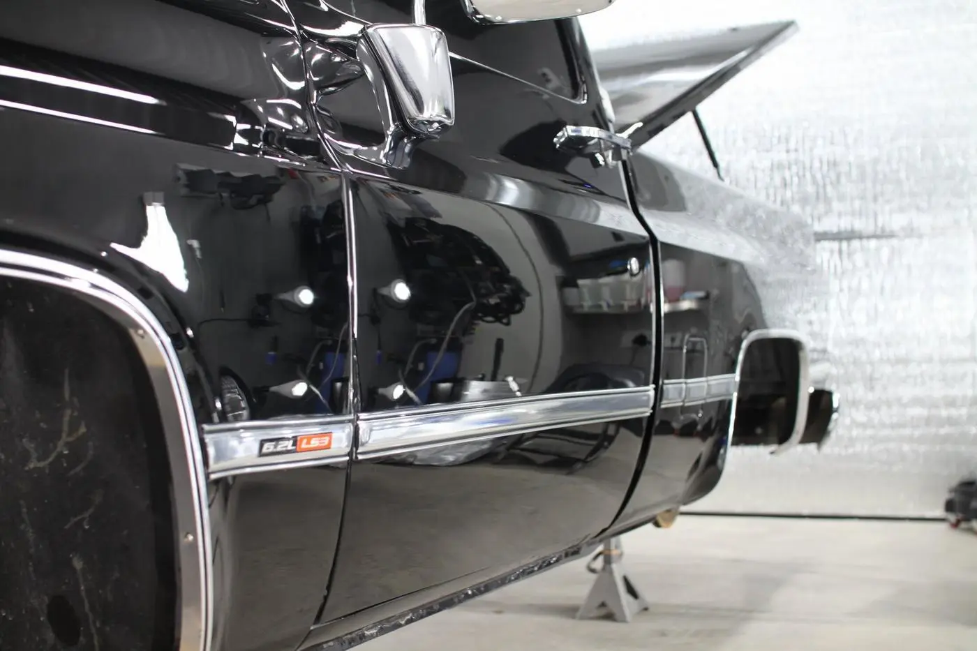 Black Chevrolet C10 detailed by Derrick's Details in Austin, photo 13 of 21