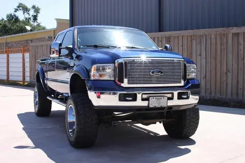 Blue Ford F-250 Super Duty Platinum detailed by Derrick's Details