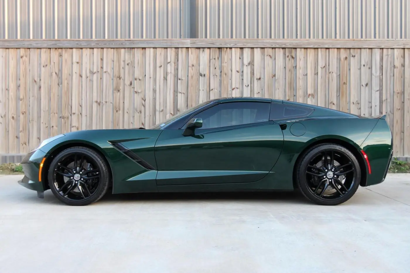 Green Corvette C7 detailed by Derrick's Details in Austin, photo 4 of 17