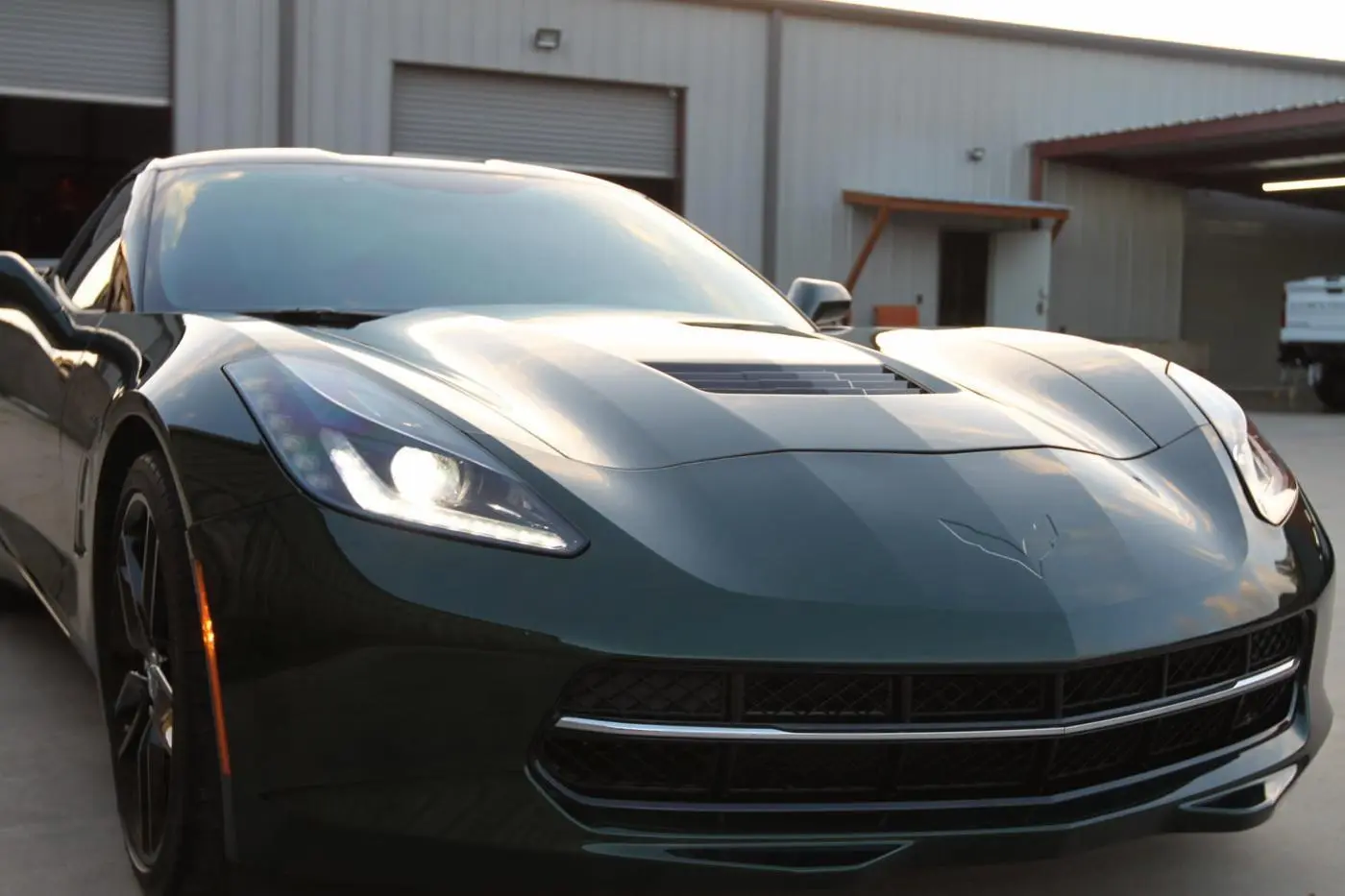 Green Corvette C7 detailed by Derrick's Details in Austin, photo 3 of 17