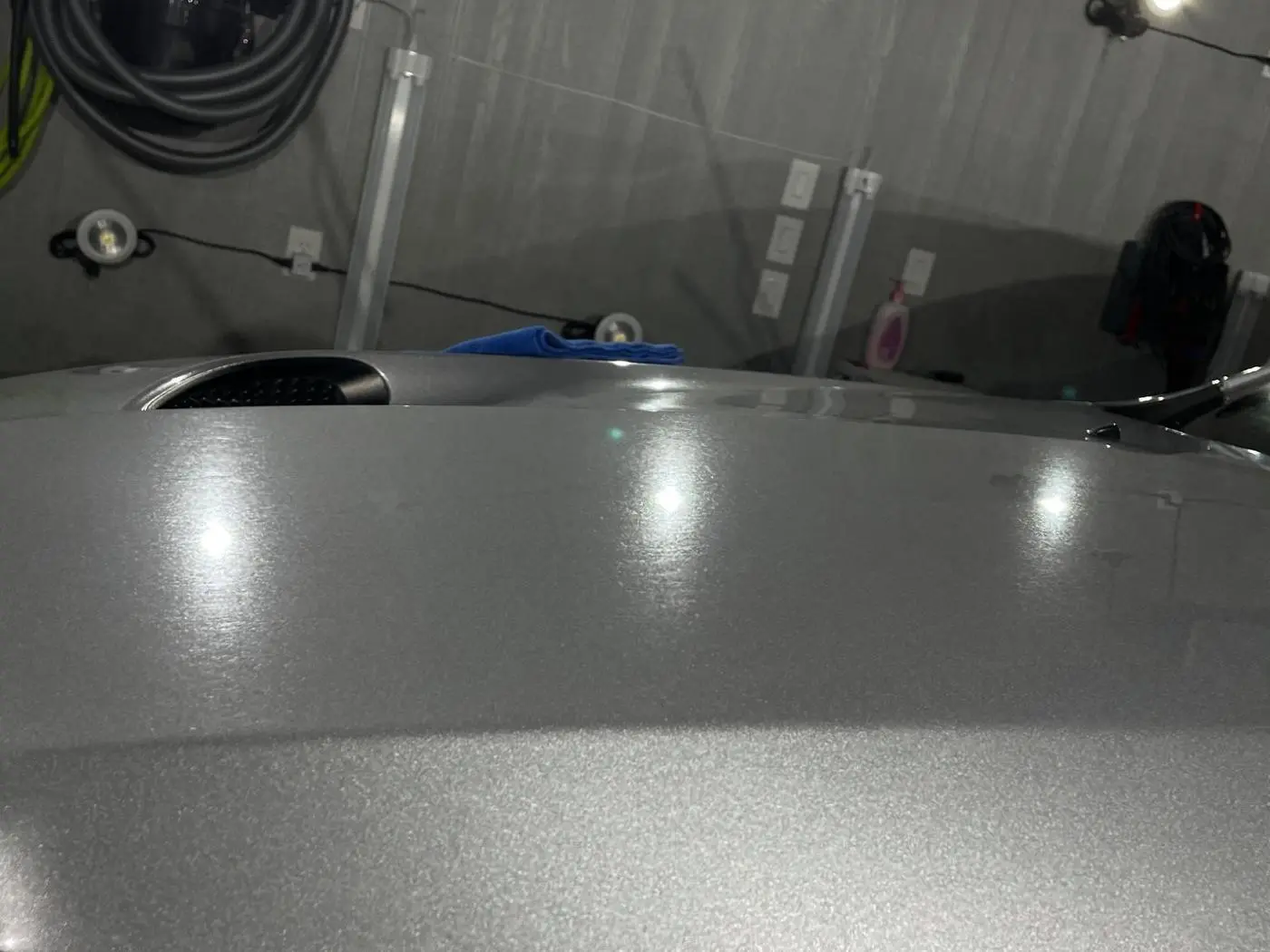Gray Jeep Grand Cherokee Trackhawk detailed by Derrick's Details in Austin, photo 19 of 24