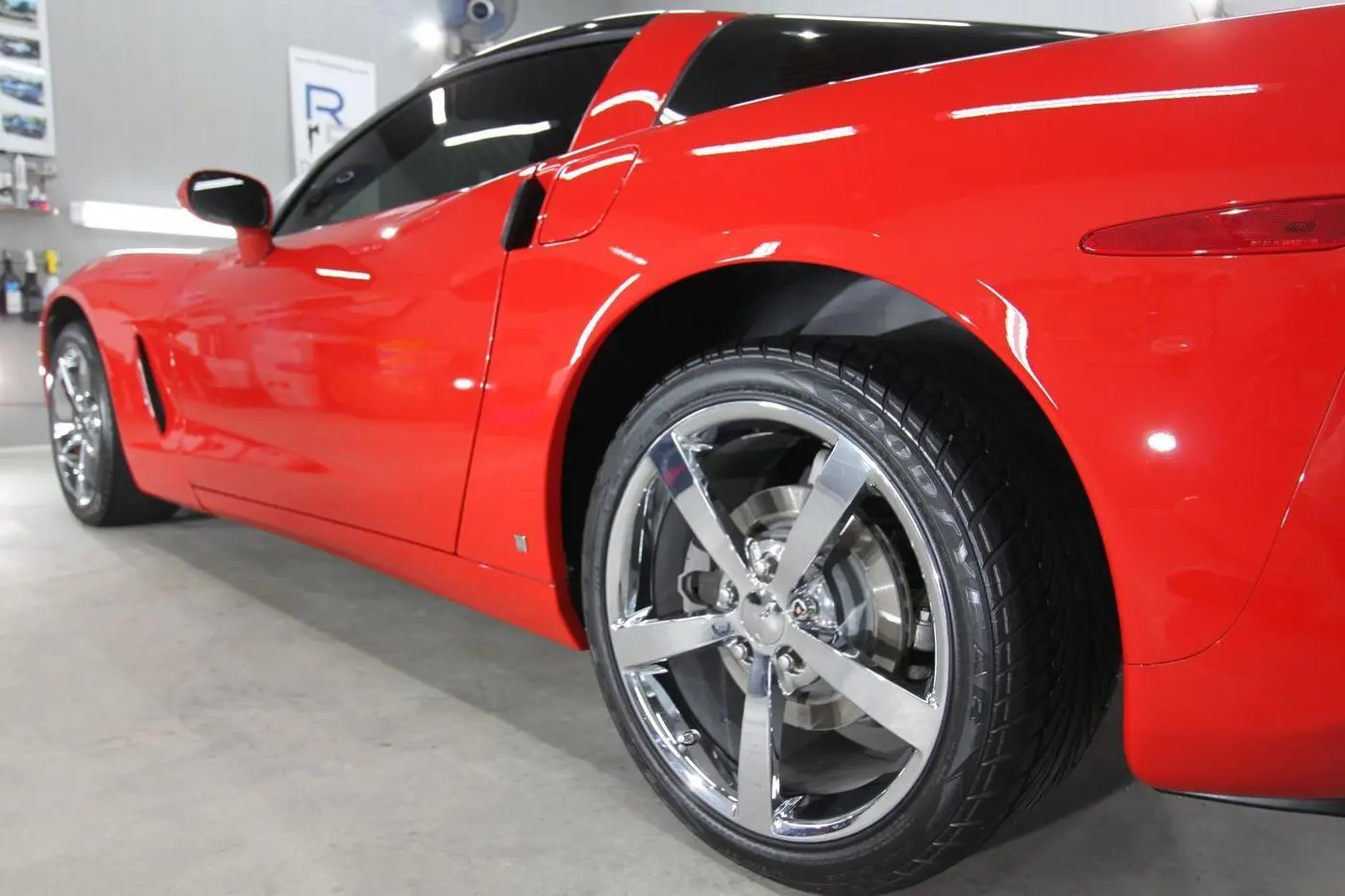 Red Corvette C6 detailed by Derrick's Details in Austin, photo 2 of 17