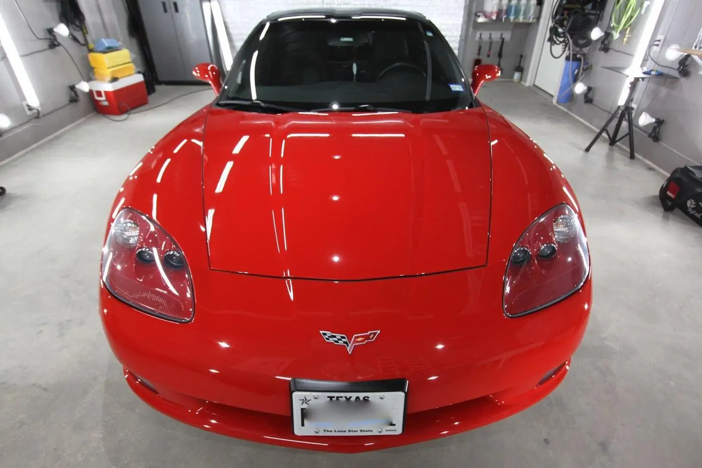 Red Corvette C6 detailed by Derrick's Details in Austin, photo 3 of 17