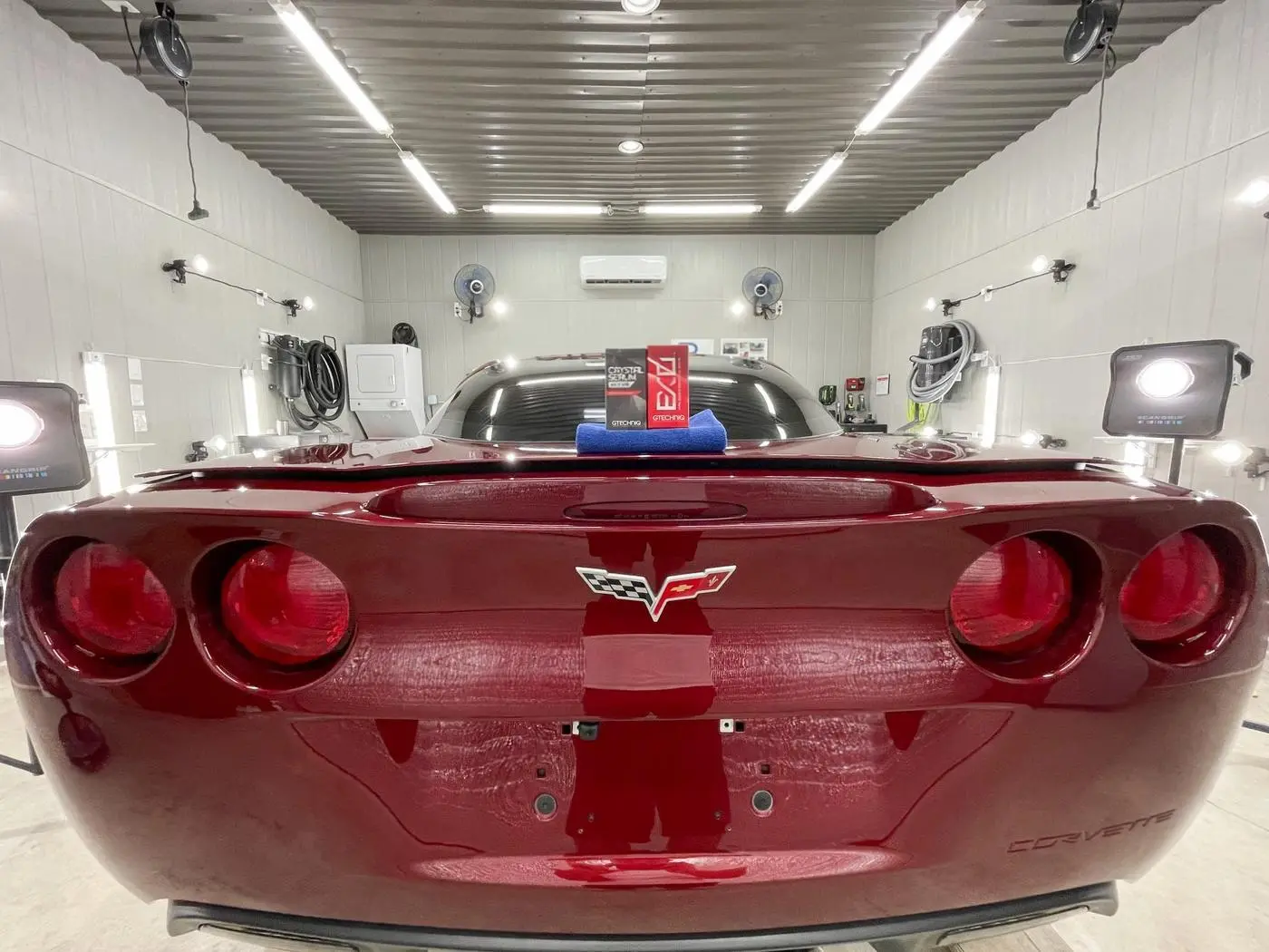 Crystal Red Corvette C6 detailed by Derrick's Details in Austin, photo 8 of 24