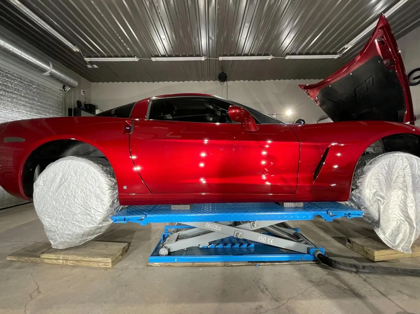 Crystal Red Corvette C6 detailed by Derrick's Details in Austin, photo 6 of 24