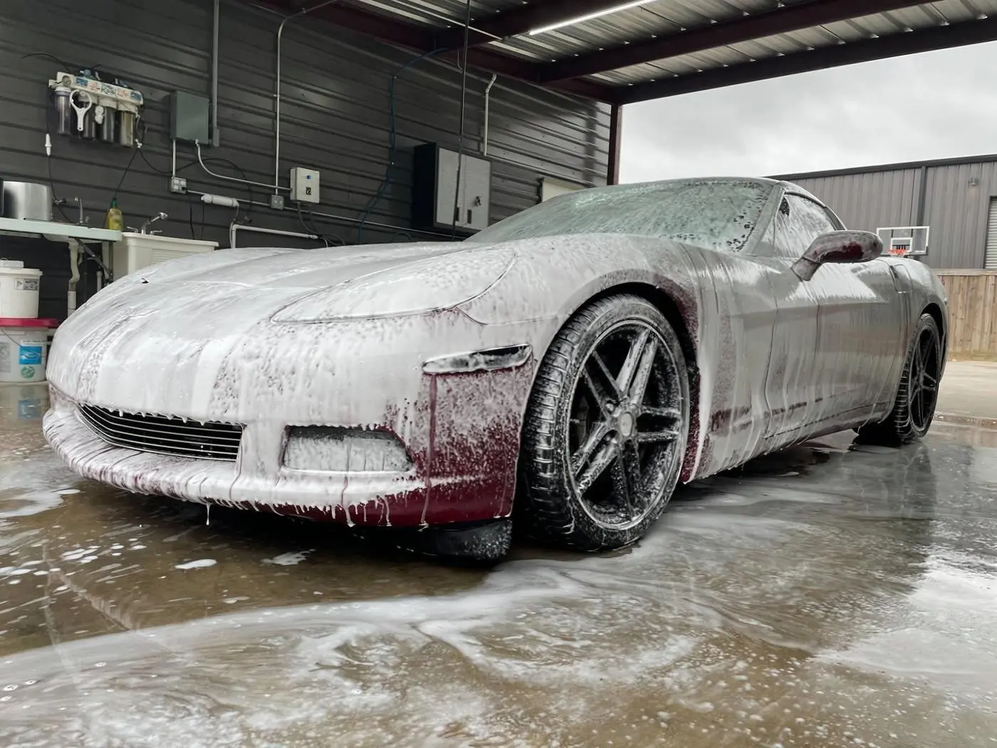 Crystal Red Corvette C6 detailed by Derrick's Details in Austin, photo 21 of 24
