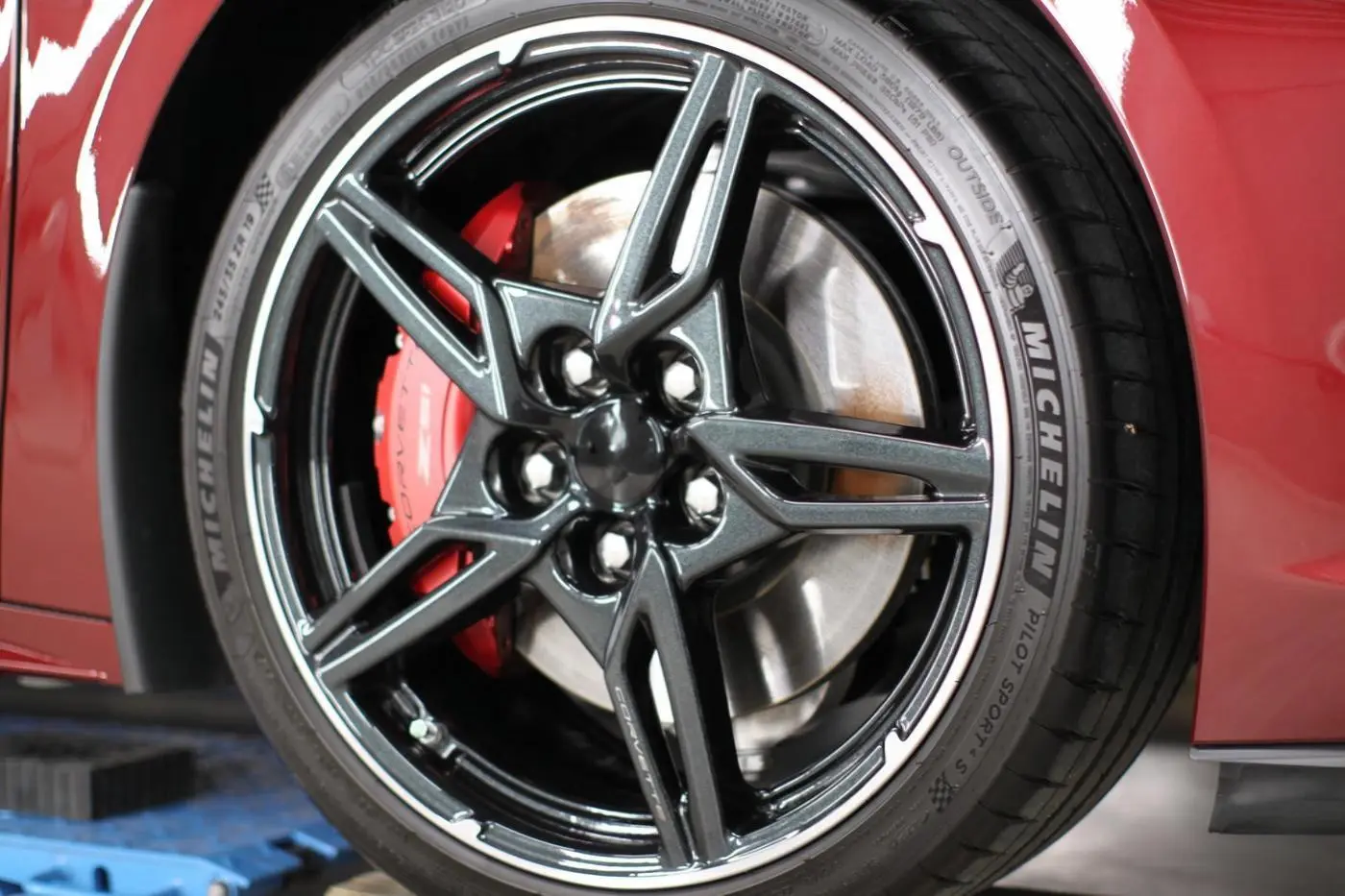 Red Corvette C8 detailed by Derrick's Details in Austin, photo 8 of 16
