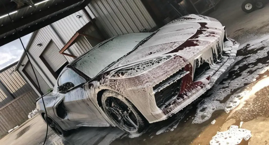 Red Corvette C8 detailed by Derrick's Details in Austin, photo 15 of 16