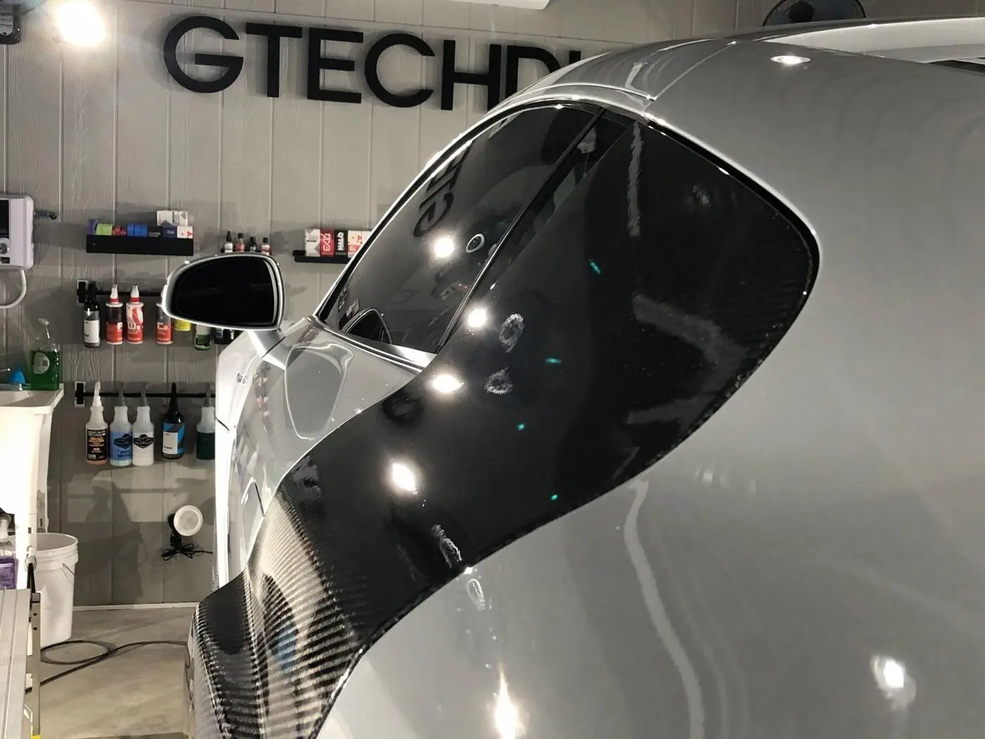 Silver Audi R8 detailed by Derrick's Details in Austin, photo 9 of 16