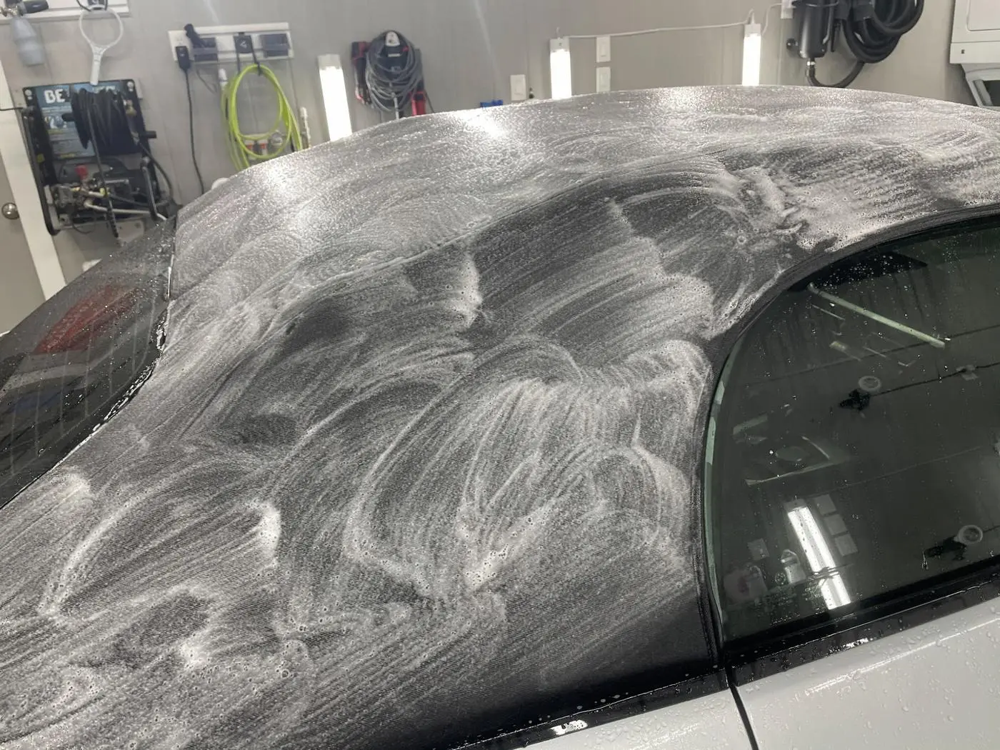 Silver BMW Z4 detailed by Derrick's Details in Austin, photo 8 of 13