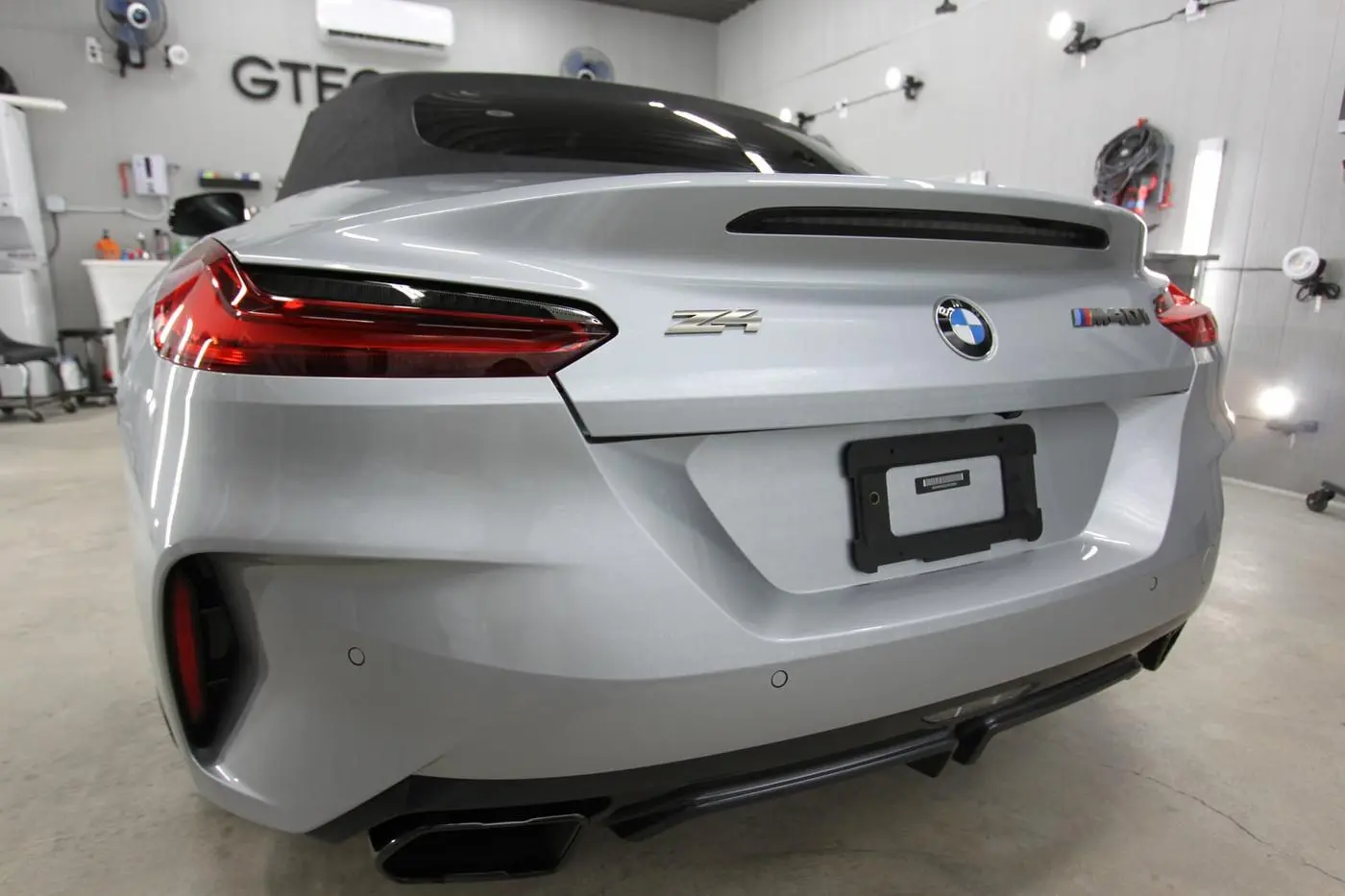 Silver BMW Z4 detailed by Derrick's Details in Austin, photo 4 of 13
