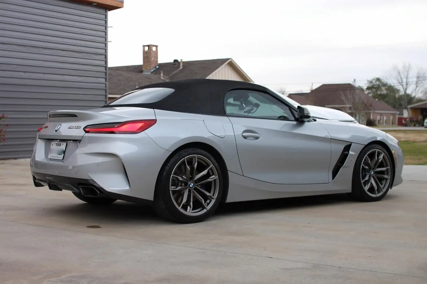 Silver BMW Z4 detailed by Derrick's Details in Austin, photo 2 of 13