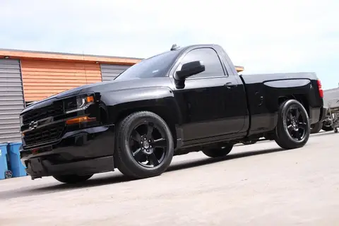 Black Chevrolet Silverado detailed by Derrick's Details