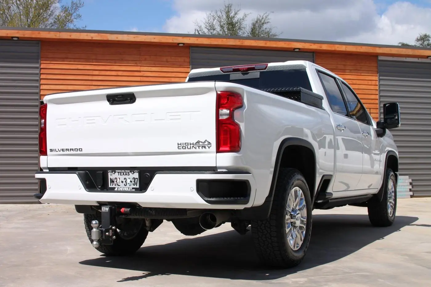 White Chevrolet Silverado 2500HD detailed by Derrick's Details in Austin, photo 2 of 17