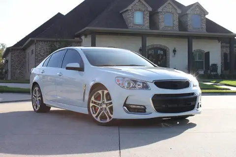 White Chevrolet SS detailed by Derrick's Details