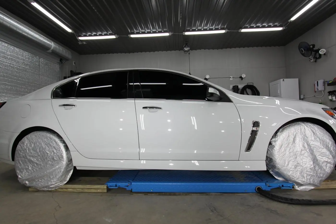 White Chevrolet SS detailed by Derrick's Details in Austin, photo 9 of 40