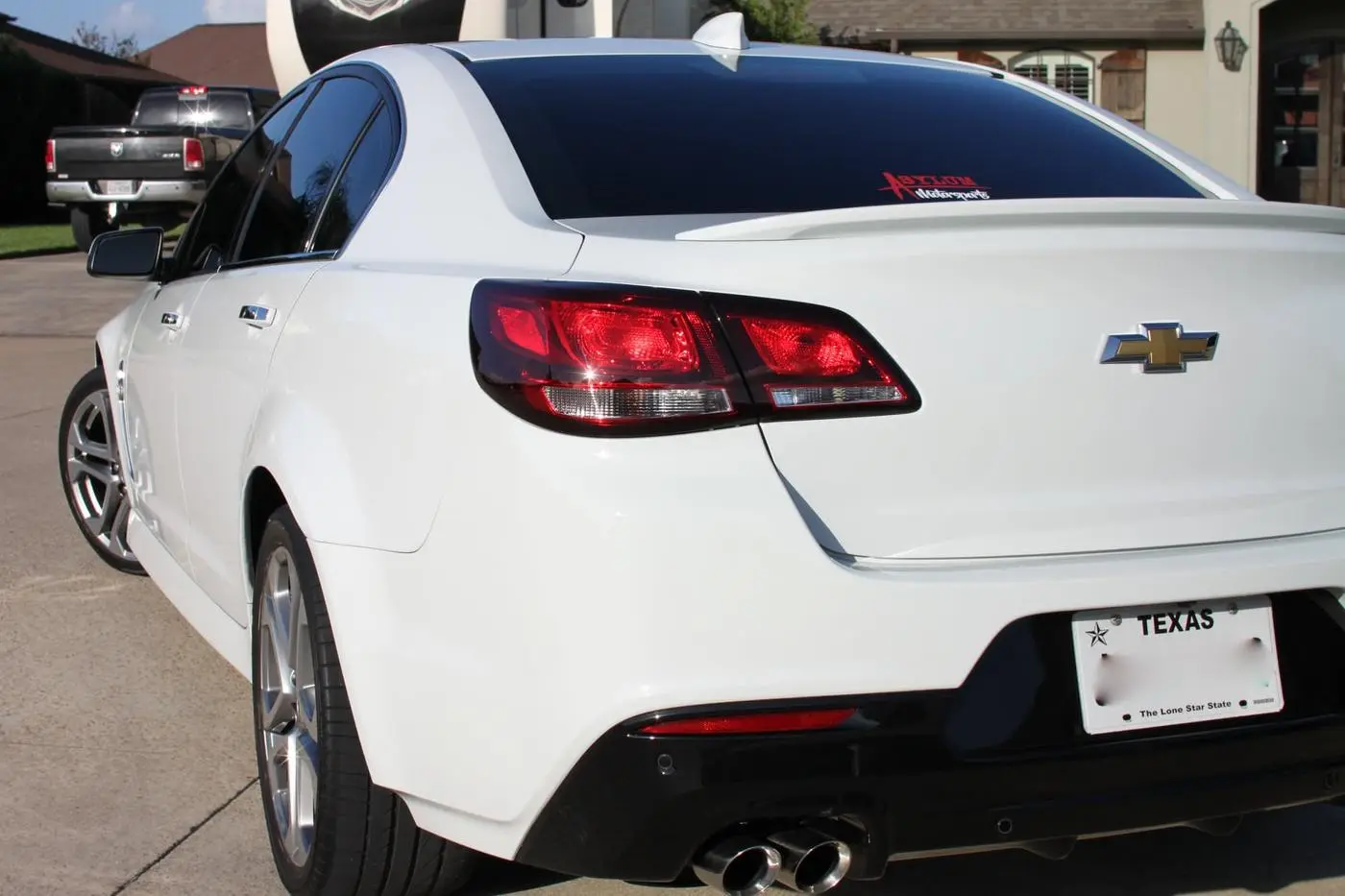 White Chevrolet SS detailed by Derrick's Details in Austin, photo 6 of 40