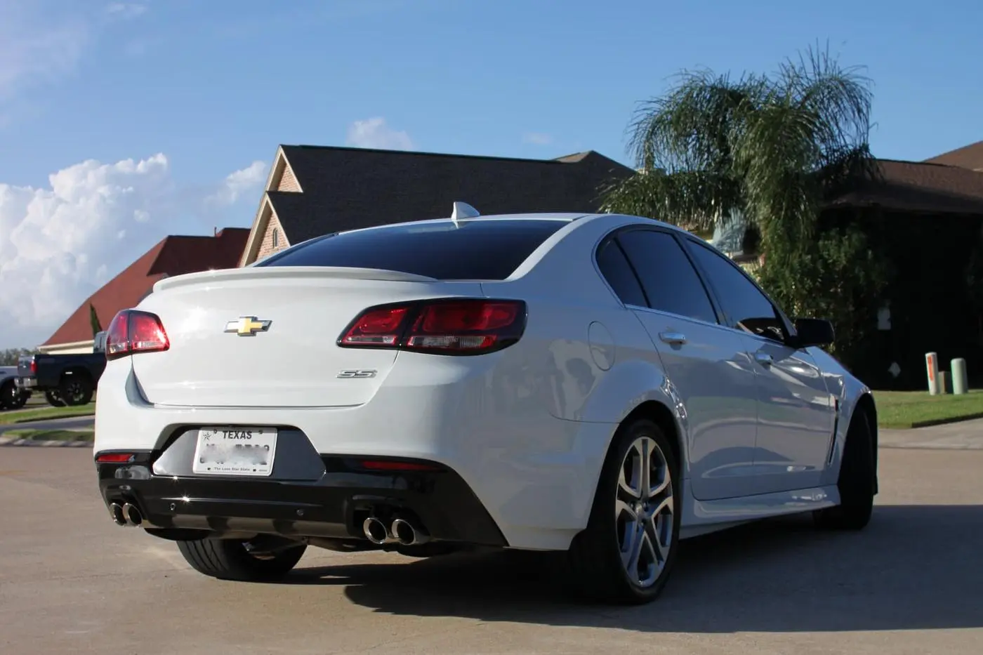 White Chevrolet SS detailed by Derrick's Details in Austin, photo 2 of 40