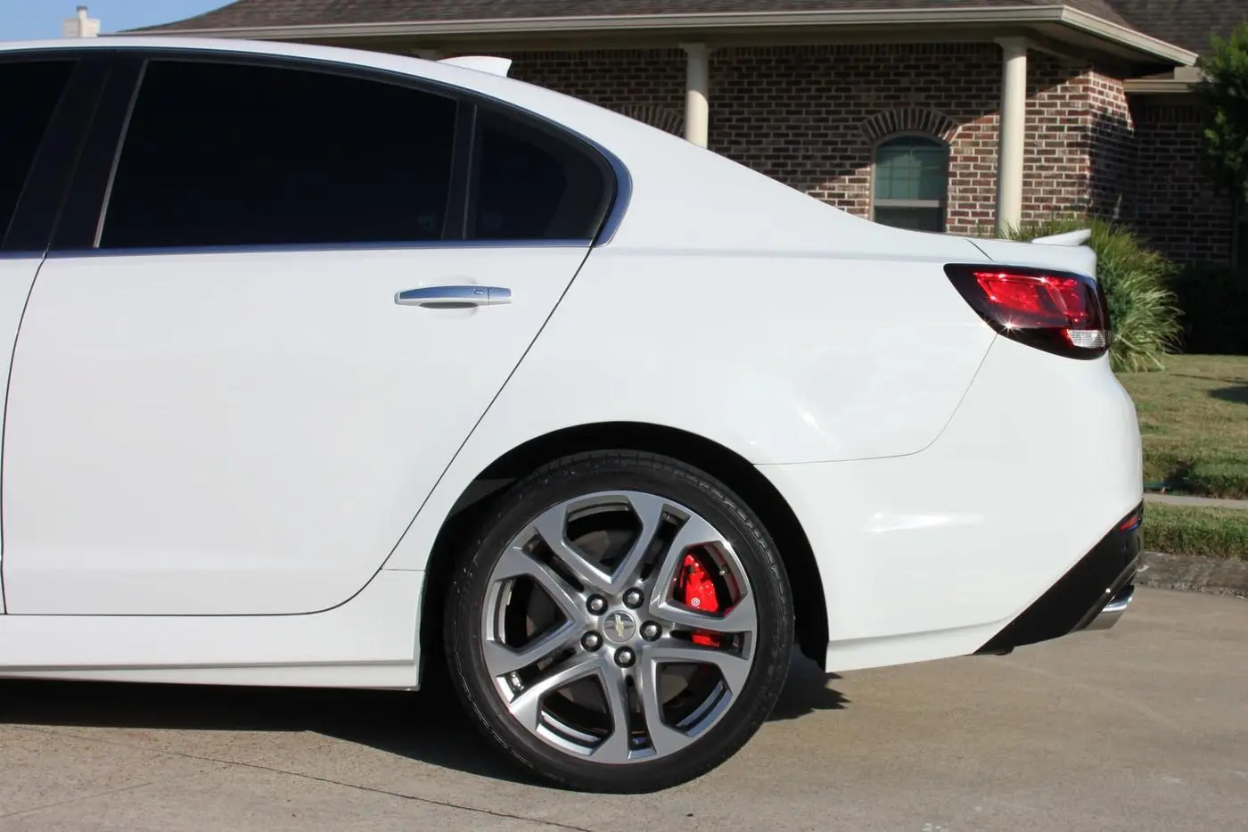 White Chevrolet SS detailed by Derrick's Details in Austin, photo 8 of 40