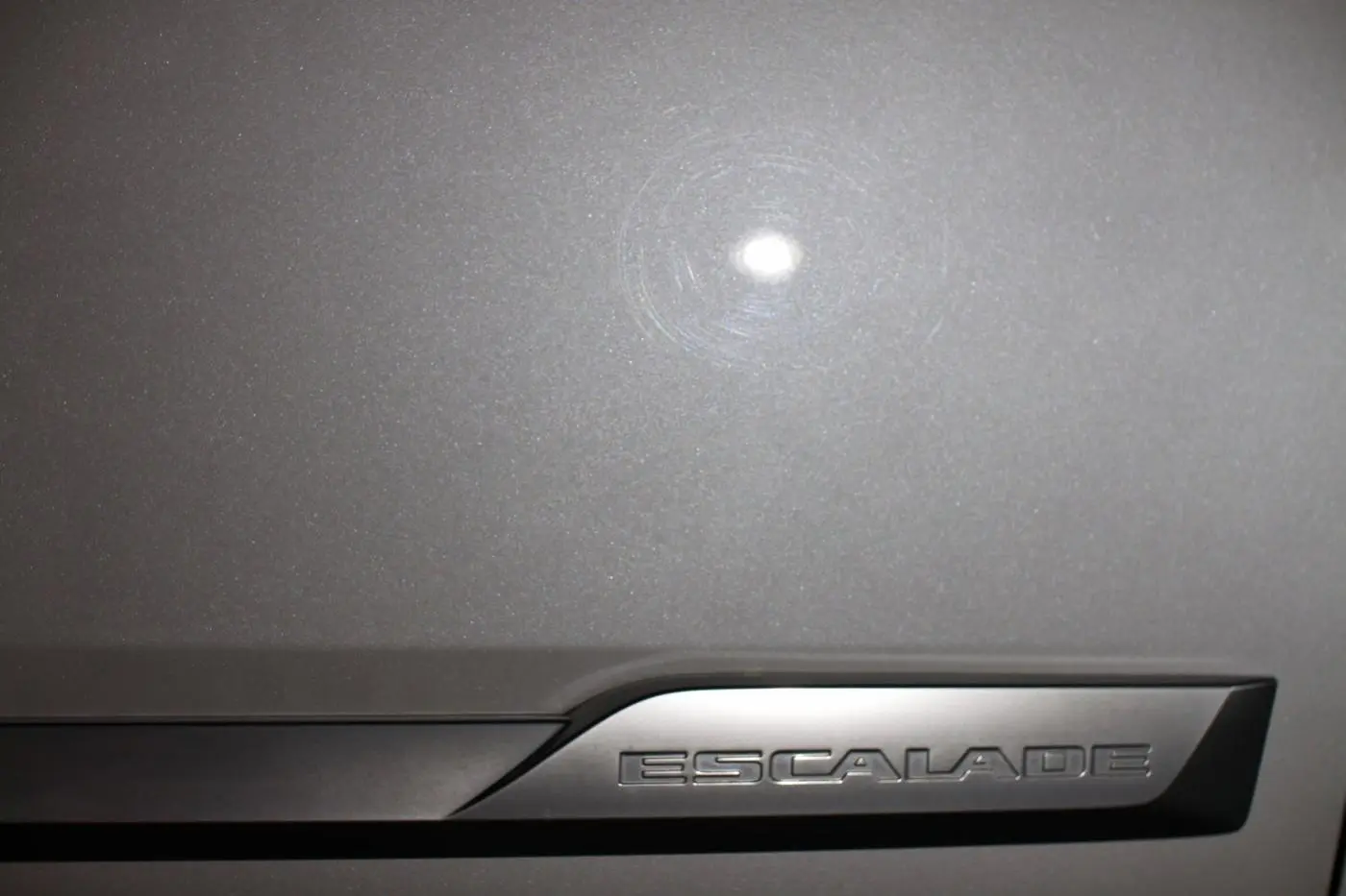 White Cadillac Escalade detailed by Derrick's Details in Austin, photo 4 of 12